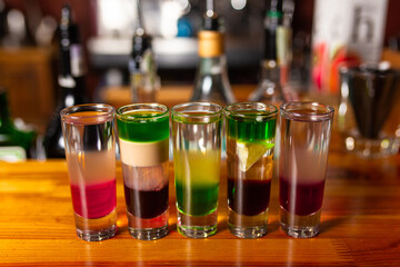 alcohol colourful cocktails 