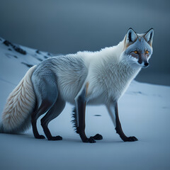 Polar Fox (Generative Art)