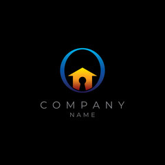 Real Estate Logo, Sun, Home, Horizon, Law, house, bank, financial, aero, Solar Energy, Circle, digital, power, technology, colorful, energy, power, Mobile, innovative, communication, building, Landsca