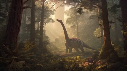 Long time ago - dinosaur