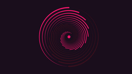 abstract background with circles