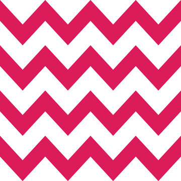 White and pink Chevrons seamless pattern background retro vintage design