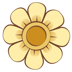cute yellow flowers designs 