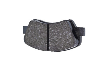 Brake shoe isolated, car spare part of brake system