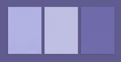 pale pink, violet minimal cover background with square halftone