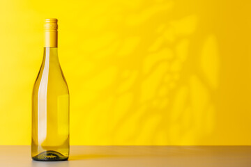White wine bottle