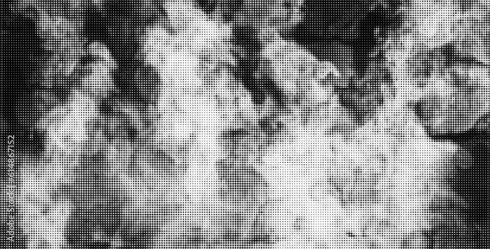 Poster halftone overlay texture. with an illustration of smoke and fire. grunge vector background for conte