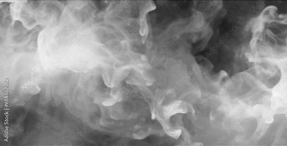 Poster halftone overlay texture. with an illustration of smoke and fire. grunge vector background for conte