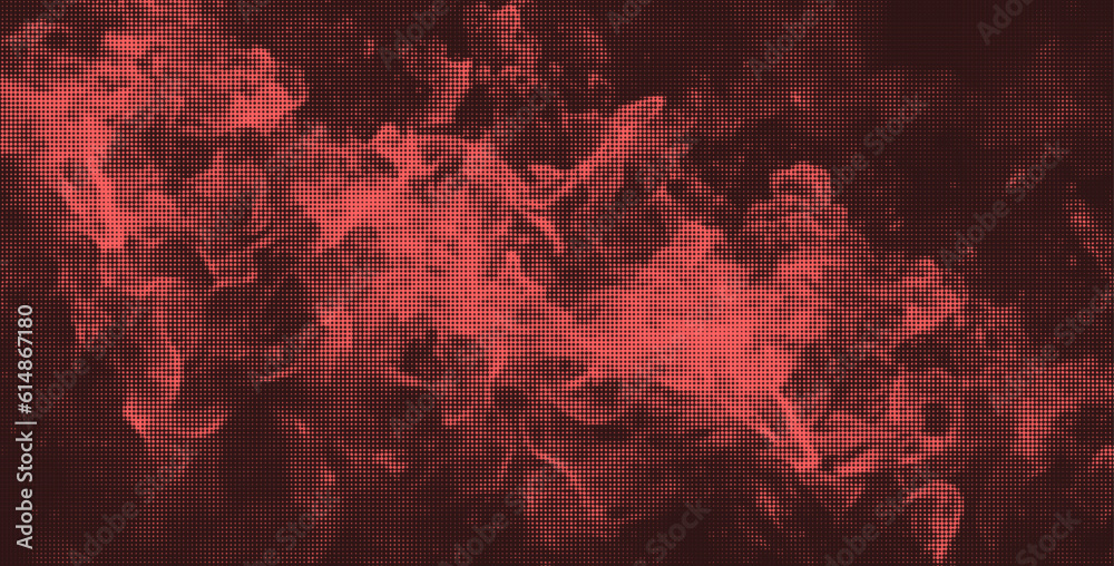 Poster halftone overlay texture. with an illustration of smoke and fire. grunge vector background for conte