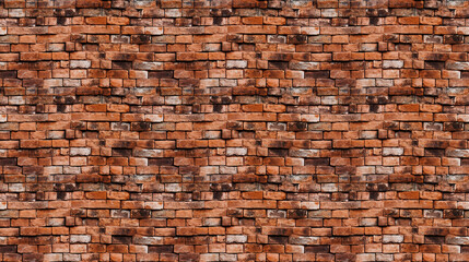 Seamless brick wall pattern, created with AI Generative Technology