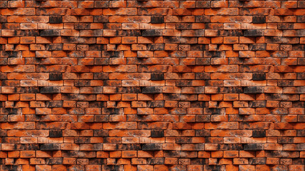 Seamless brick wall pattern, created with AI Generative Technology