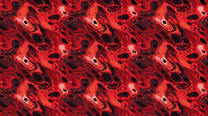 Seamless abstract and organic liquid pattern, created with AI Generative Technology