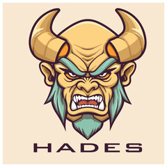 God e-sport logo mytologycal