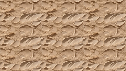 Seamless sand pattern, created with AI Generative Technology