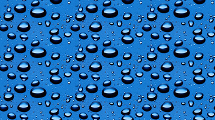 Seamless bubbles and drops pattern, created with AI Generative Technology