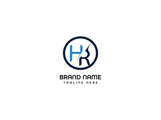 HR letter logo