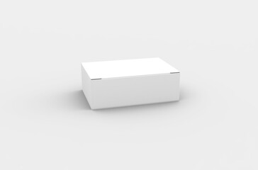 Small push pins box packaging mockup for brand advertising on a transparent background.