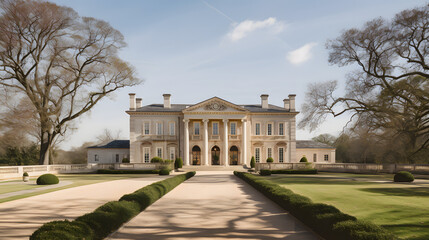 Obraz premium Beautiful Realistic House