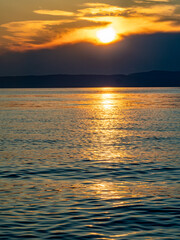 Sonnenuntergang an der Kroatischen Küste
