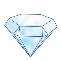 Gem Diamond Crystal 