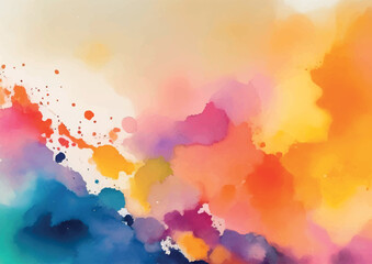 vector watercolor paint background, sore background with faint tones