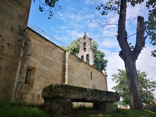 Fototapeta na wymiar Iglesia de Cambados, Galicia