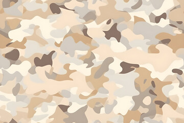 Fototapeta premium repeating seamless camouflage pattern, generative ai