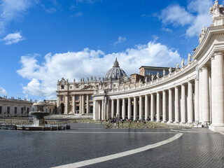 Obraz premium Morning at St. Peter's Square, Vatican City