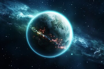 Planet in the universe