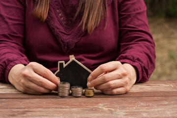 Child, hands, holding, coins, coin, savings, wealth, childhood, close-up, finance,	


