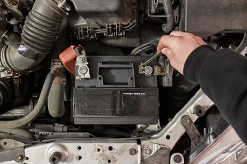 Car battery disconnecting cable - 614911525