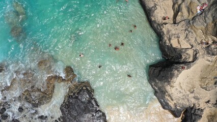 Halona Beach Cove Hawaii