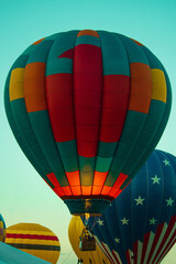 hot air balloons