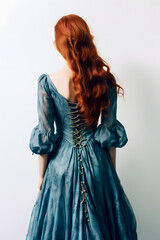 Fototapeta premium woman in a dress