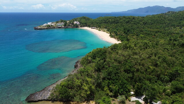 Playa Moron el Limon de Samana, beach in Dominican Republic