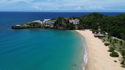 Playa Moron el Limon de Samana, beach in Dominican Republic
