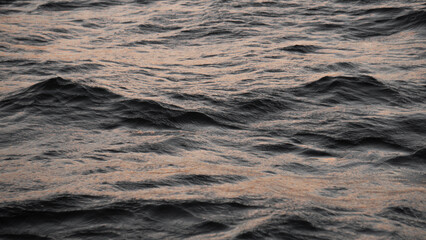 waves on the beach