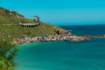 view of the coast of the region sea