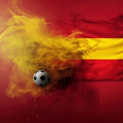 spanish football concept