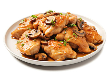 Chicken Marsala - ai generated 
