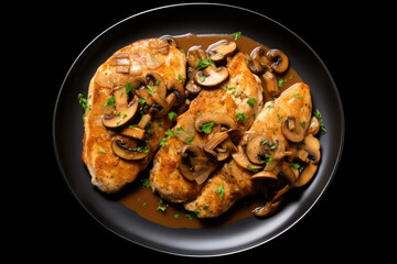 Chicken Marsala - ai generated 