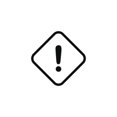 Attention warning exclamation symbol design vector