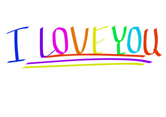 I love you 