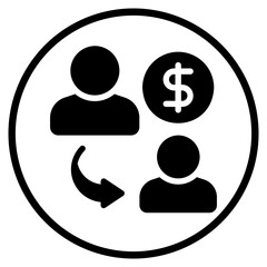 inheritance glyph icon