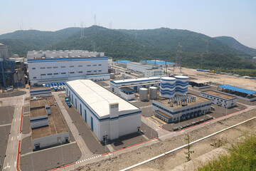 Fototapeta premium Zhejiang Haiyan Qinshan Nuclear Power Plant