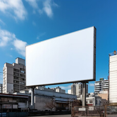 Obraz premium street billboard mockup to display your product or photo