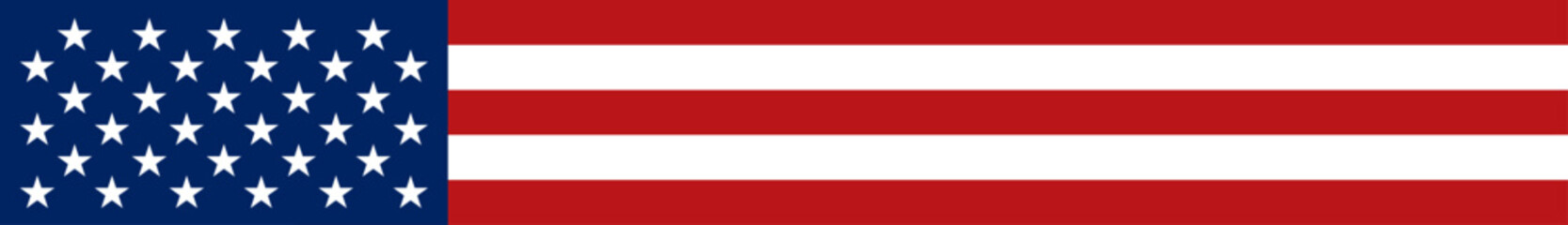 USA flag ribbon