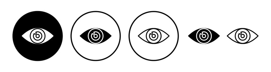 Eye icon. Look and Vision icon. Eye vector icon