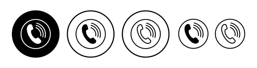 Call icon vector. phone icon vector