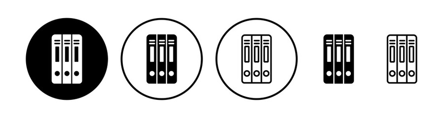 Archive icon vector. archive storage icon vector. folders icon.